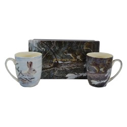 McIntosh Fine Bone China - Robert Bateman Mug Pairs